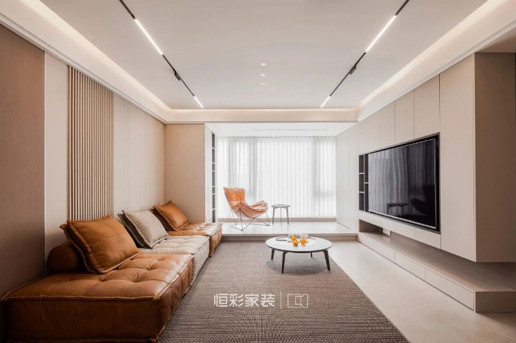 杭州湘云雅苑150平米装修，全包精装25W现代风设计赏析