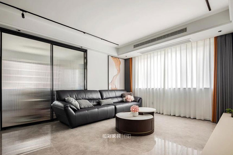 现代简约装修,杭州140平米大宅装修案例效果图推荐